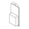 Visipak Thermoform-CLAMSHELL-#-10.938-5.250-4.594-3.969-1.422-0.0175-CLEAR-STOCK-3 ROWS OF 90 503TF - alternate 1
